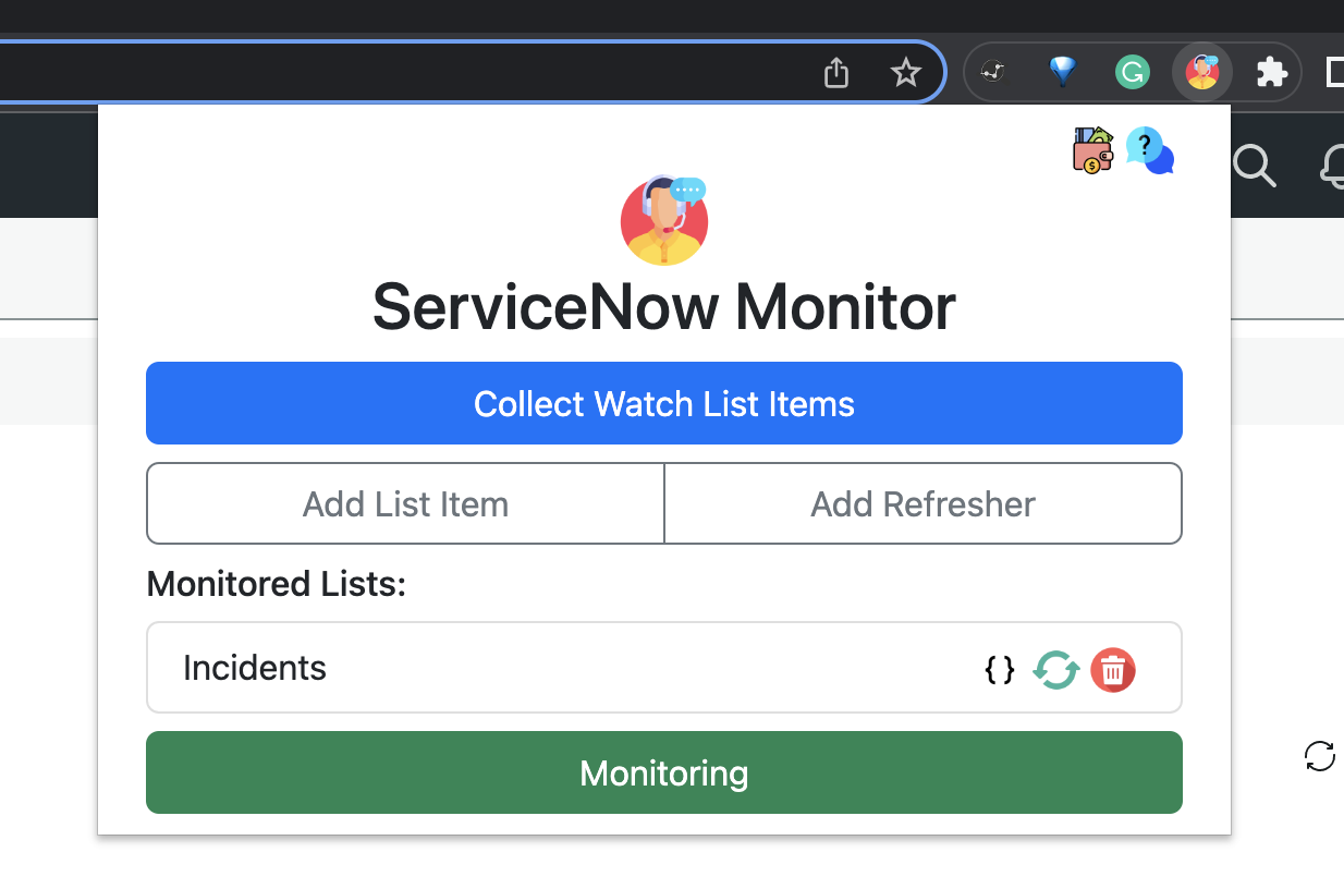 सर्विसेनो मॉनिटर - ServiceNow सूचियों को परिमार्जन/मॉनिटर करें और परिवर्तनों के बारे में सूचित करें मीडिया 1