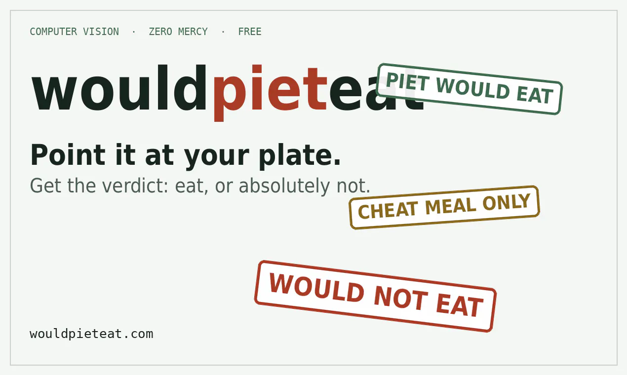 WouldPietEat gallery image