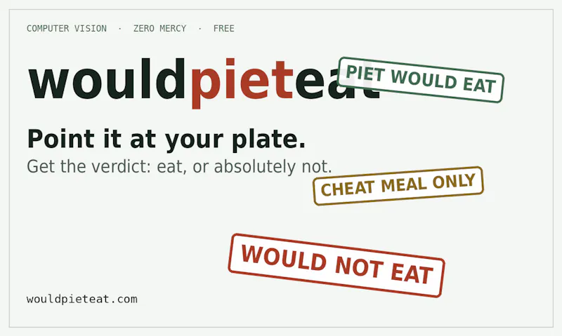 WouldPietEat screenshot 2
