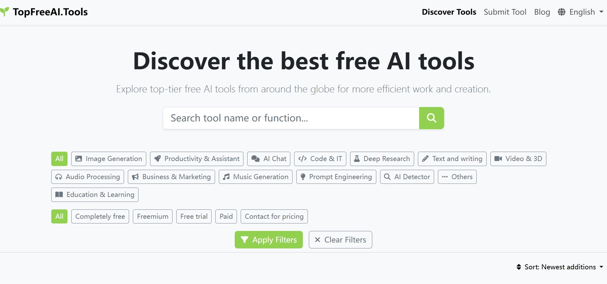 topfreeai.tools gallery image