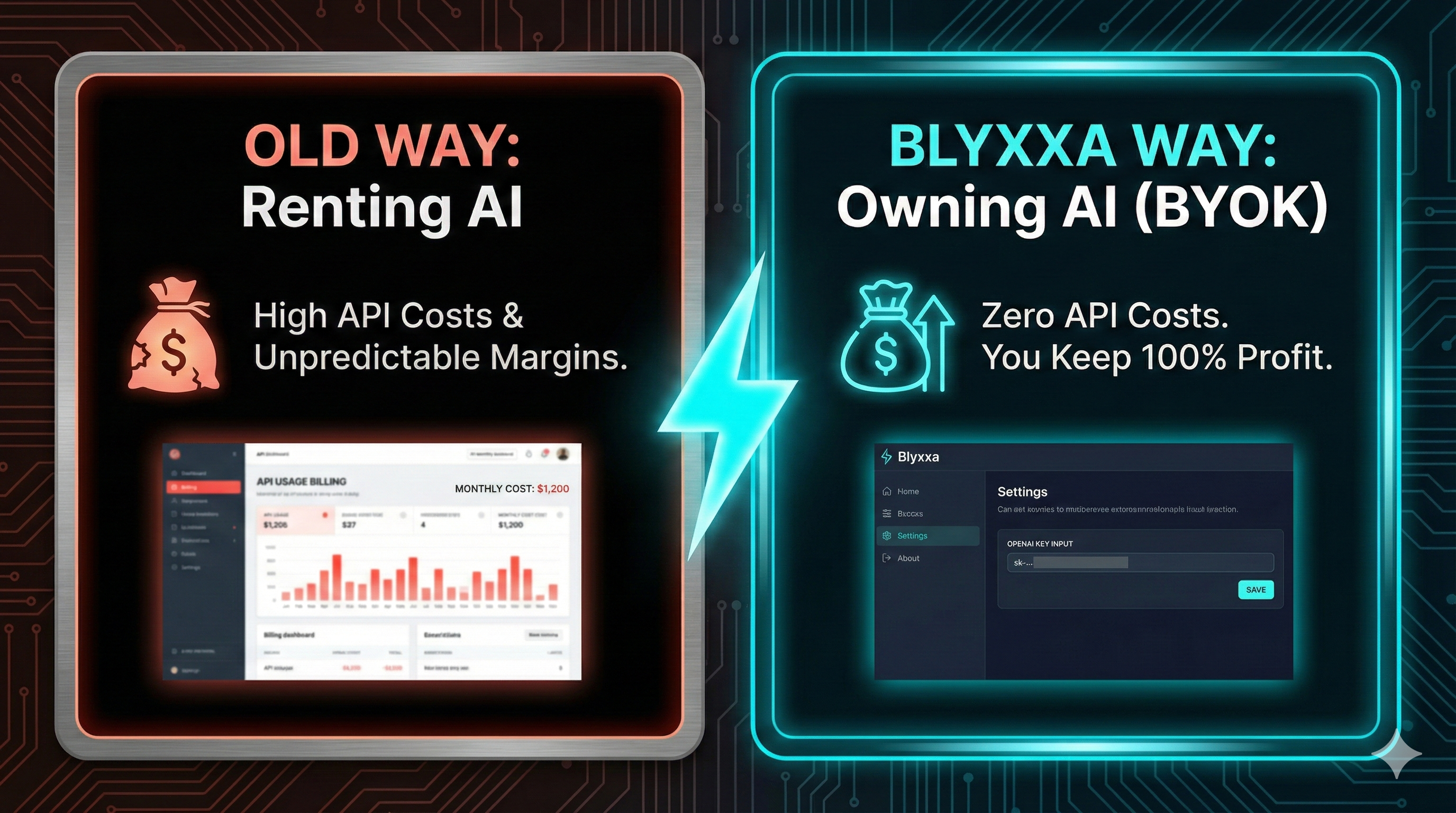 Blyxxa SaaS Engine - Screenshot 2 showing product features and functionality