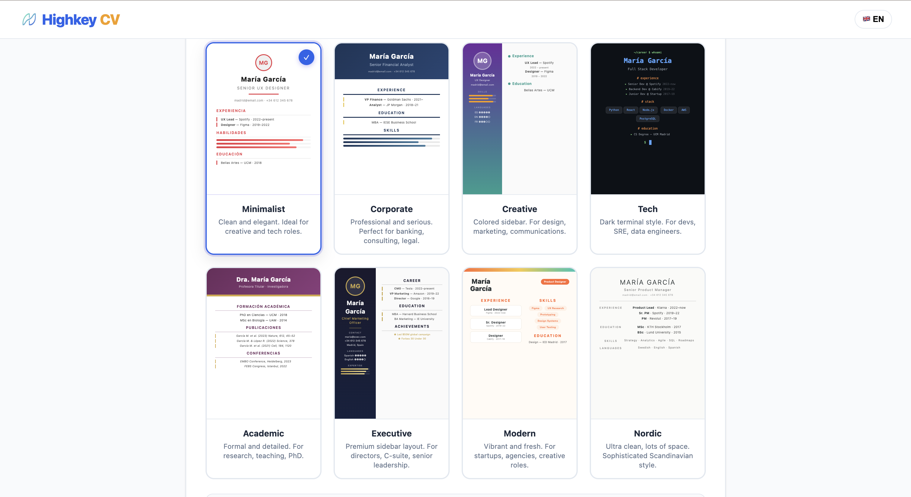 HighkeyCV gallery image