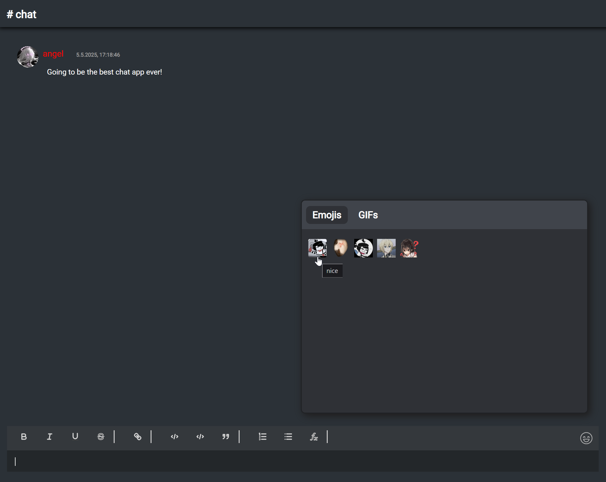 Dcts - Piattaforma di chat come discordia ma autosufficiente come Teamspeak media 5