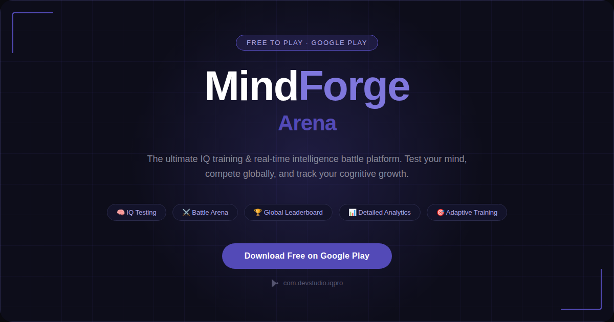 MindForge Arena gallery image