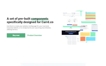UI Components for Carrd gallery image