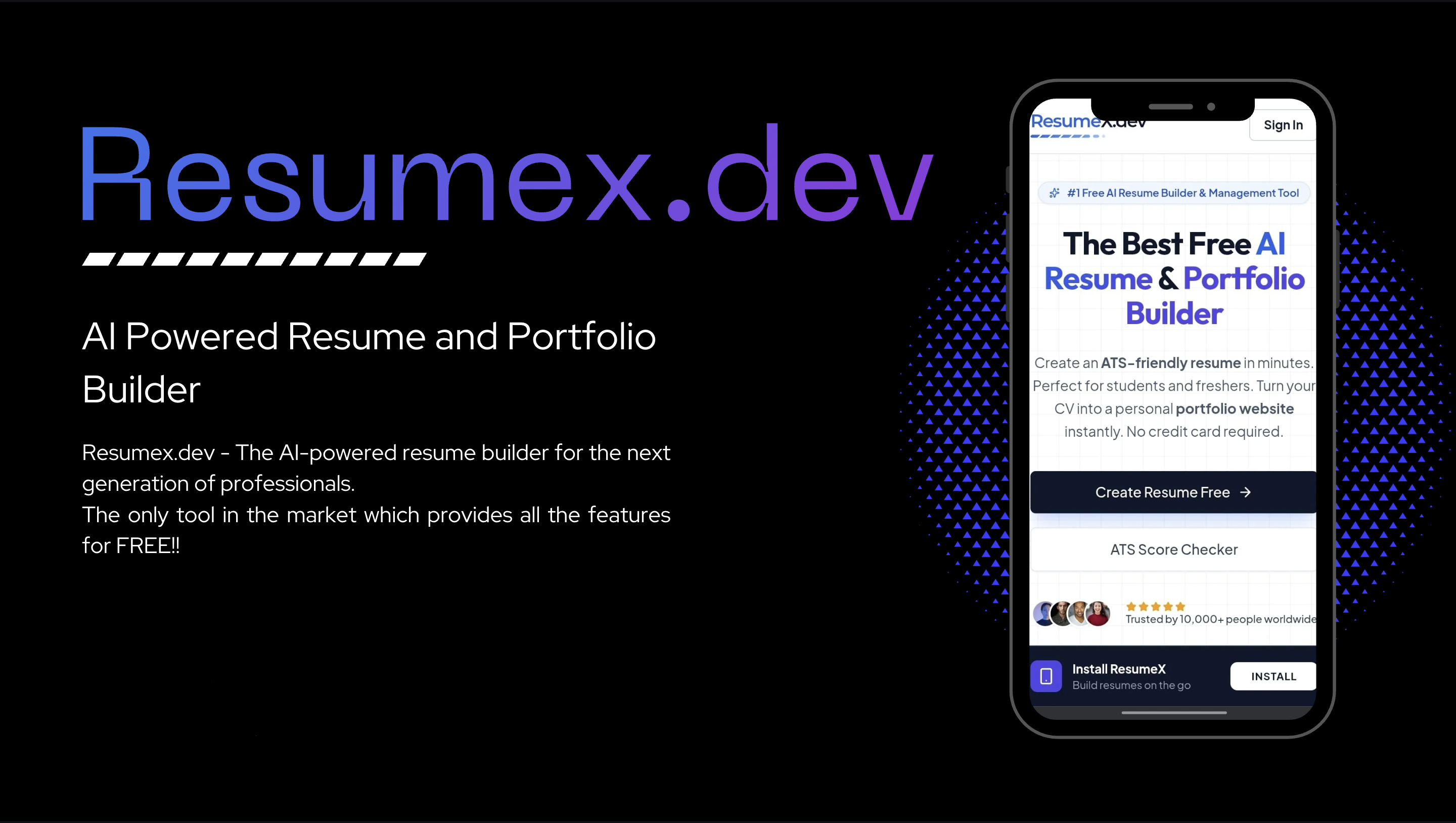 ResumeX gallery image