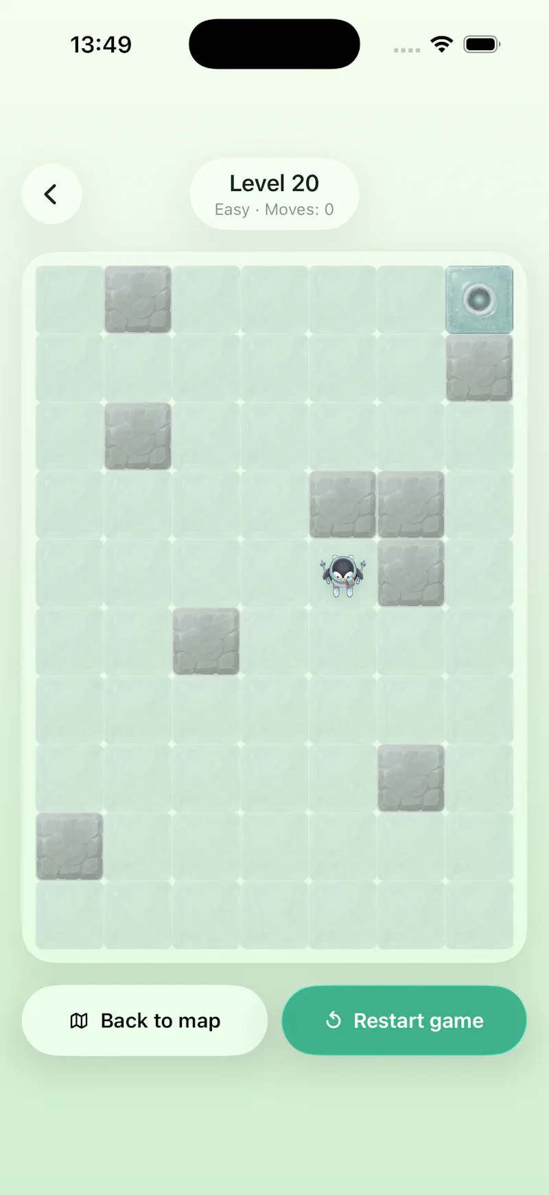 Chilly's Ice: Slide Puzzle screenshot 1