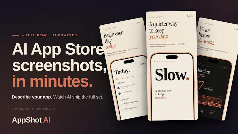 AppShot AI screenshot 1 (video preview)