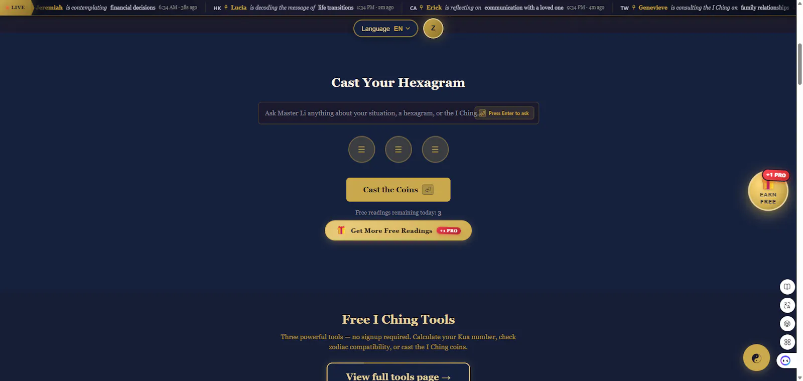 AI I Ching Master — Modern Wisdom screenshot 4