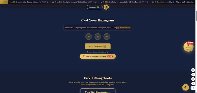 AI I Ching Master — Modern Wisdom screenshot 4