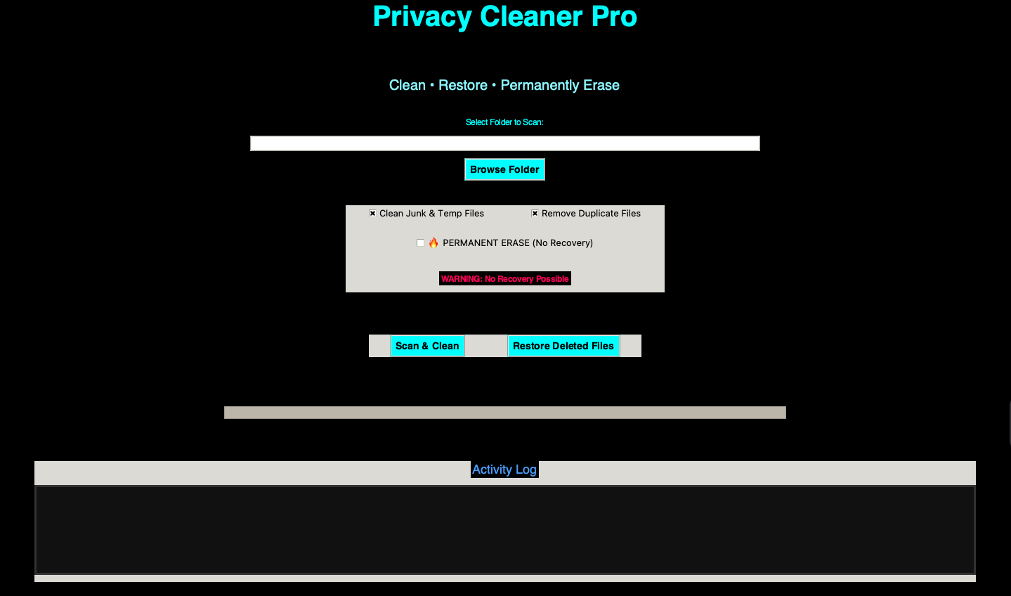  – Compressor Pro + Cleaner Restore - Screenshot 3 showing product features and functionality