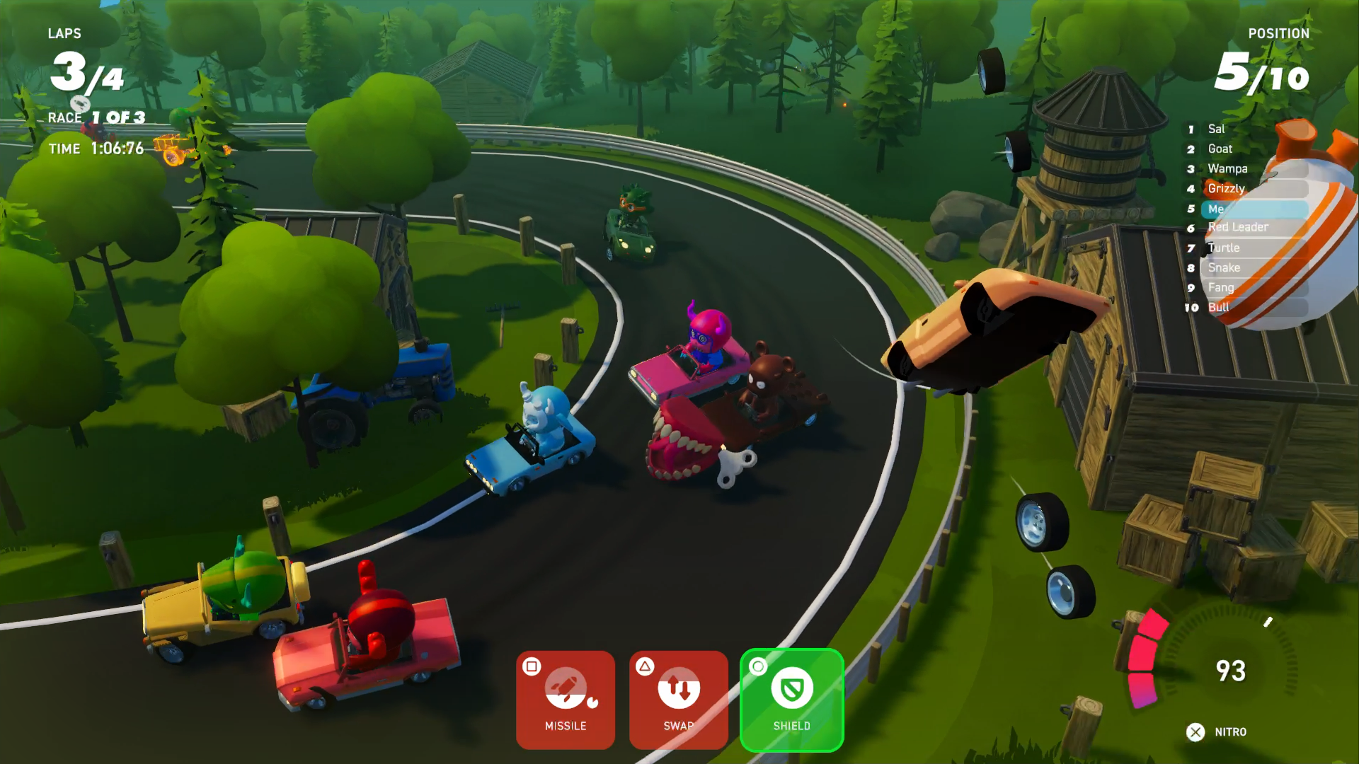 Média Monster Racing League - Jeu de course de combat multijoueur gratuit 8