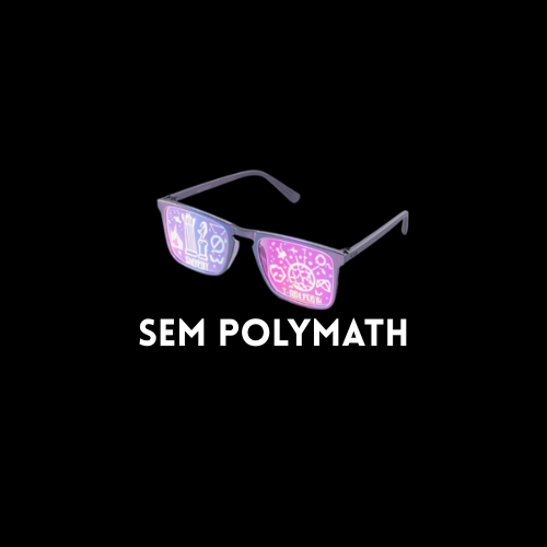 SEM Polymath - Product Hunt launch logo and brand identity