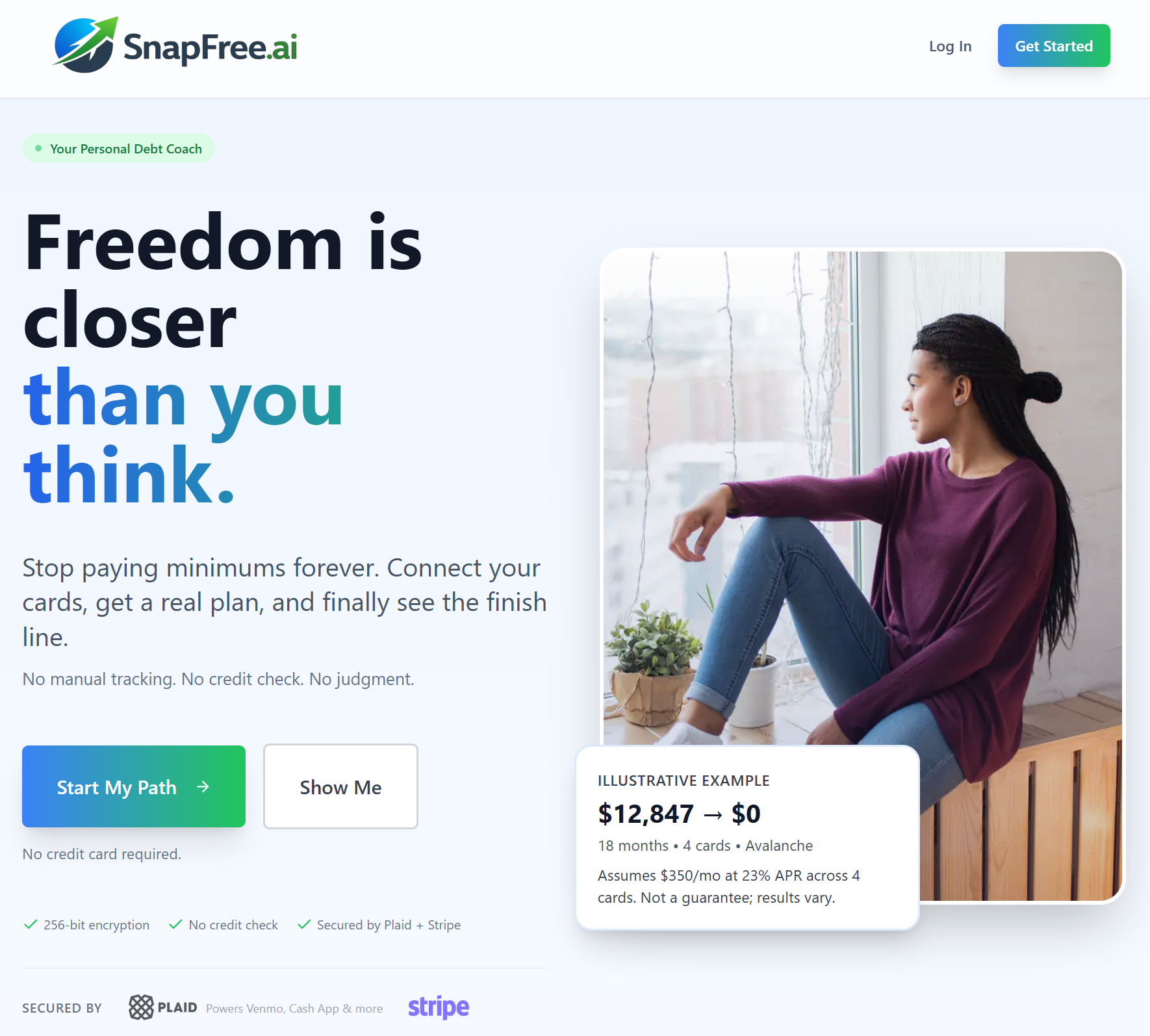 SnapFree - Screenshot 2 showing product features and functionality