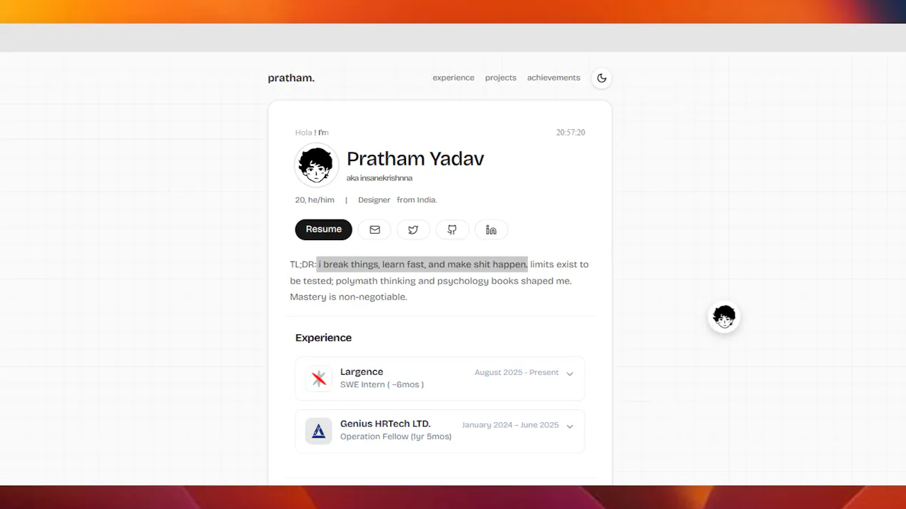 Ogggggg Portfolio product