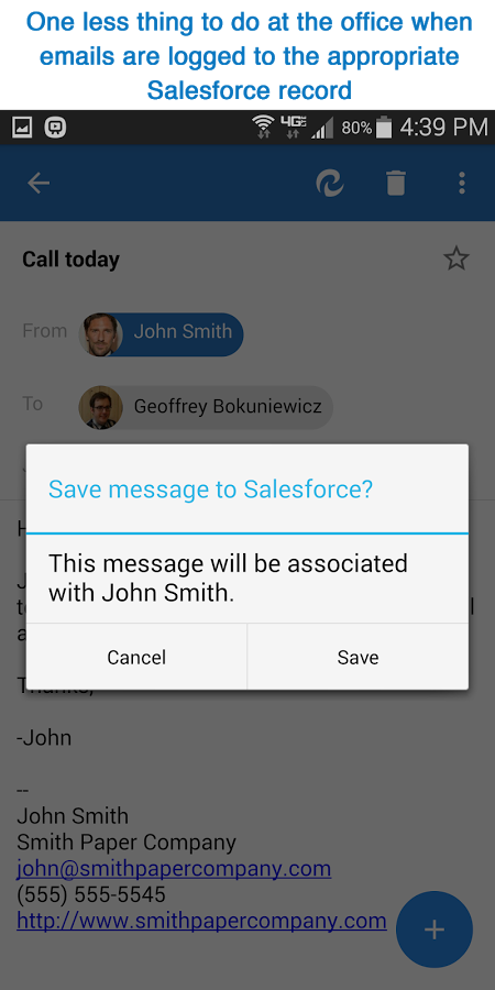 Cirrus Insight Mobile for iOS & Android gallery image