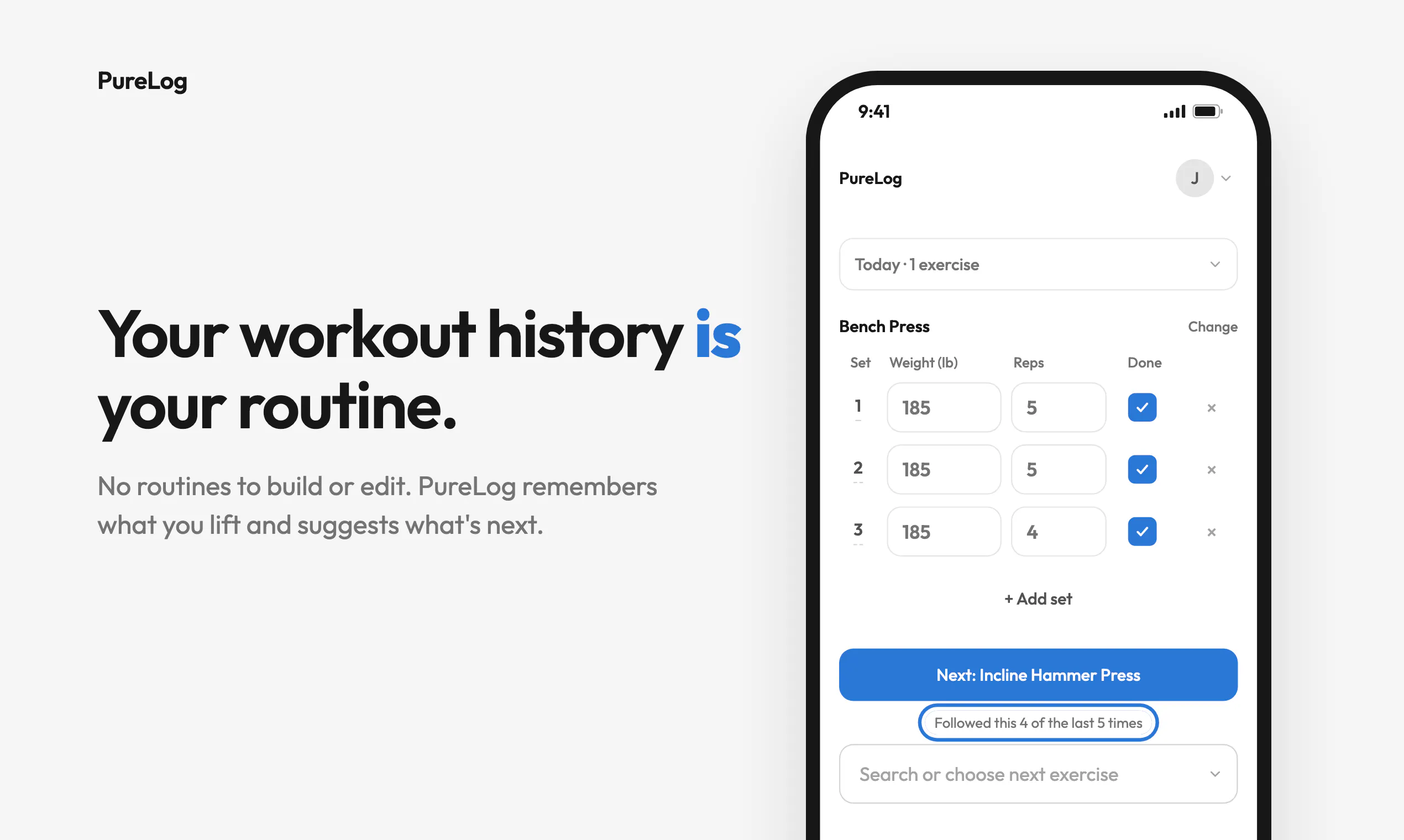 PureLog gallery image