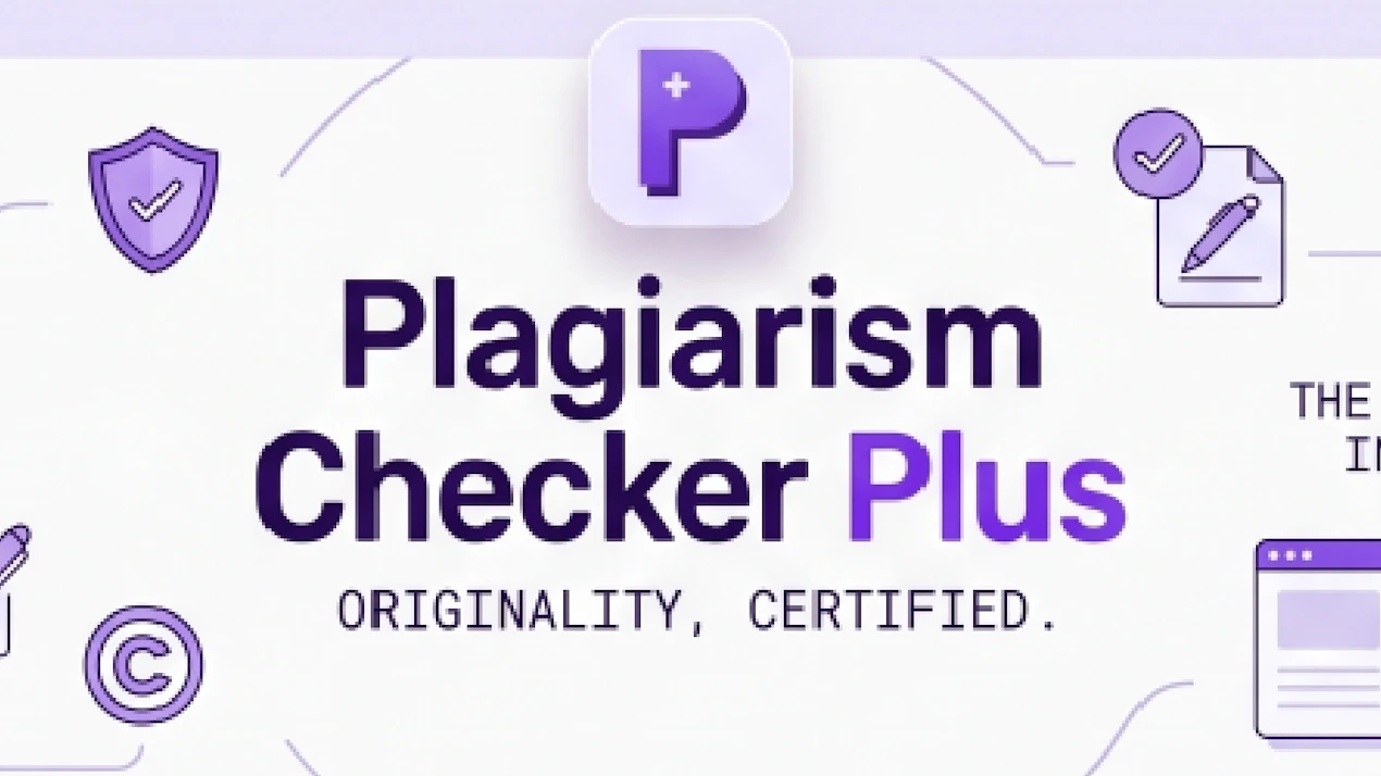 Plagiarism Checker Plus product