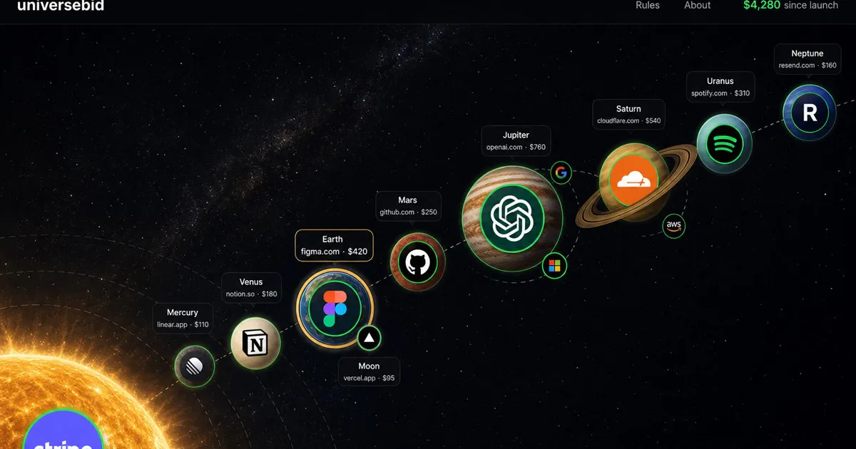 UniverseBid gallery image