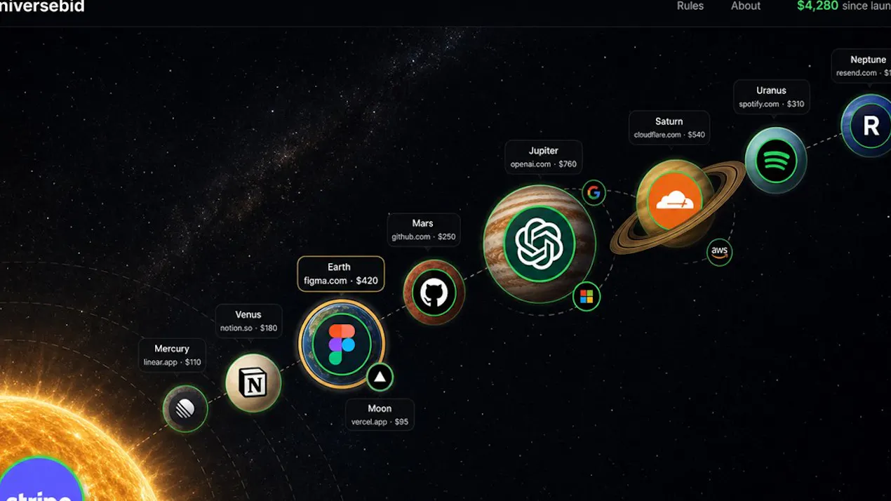 UniverseBid product