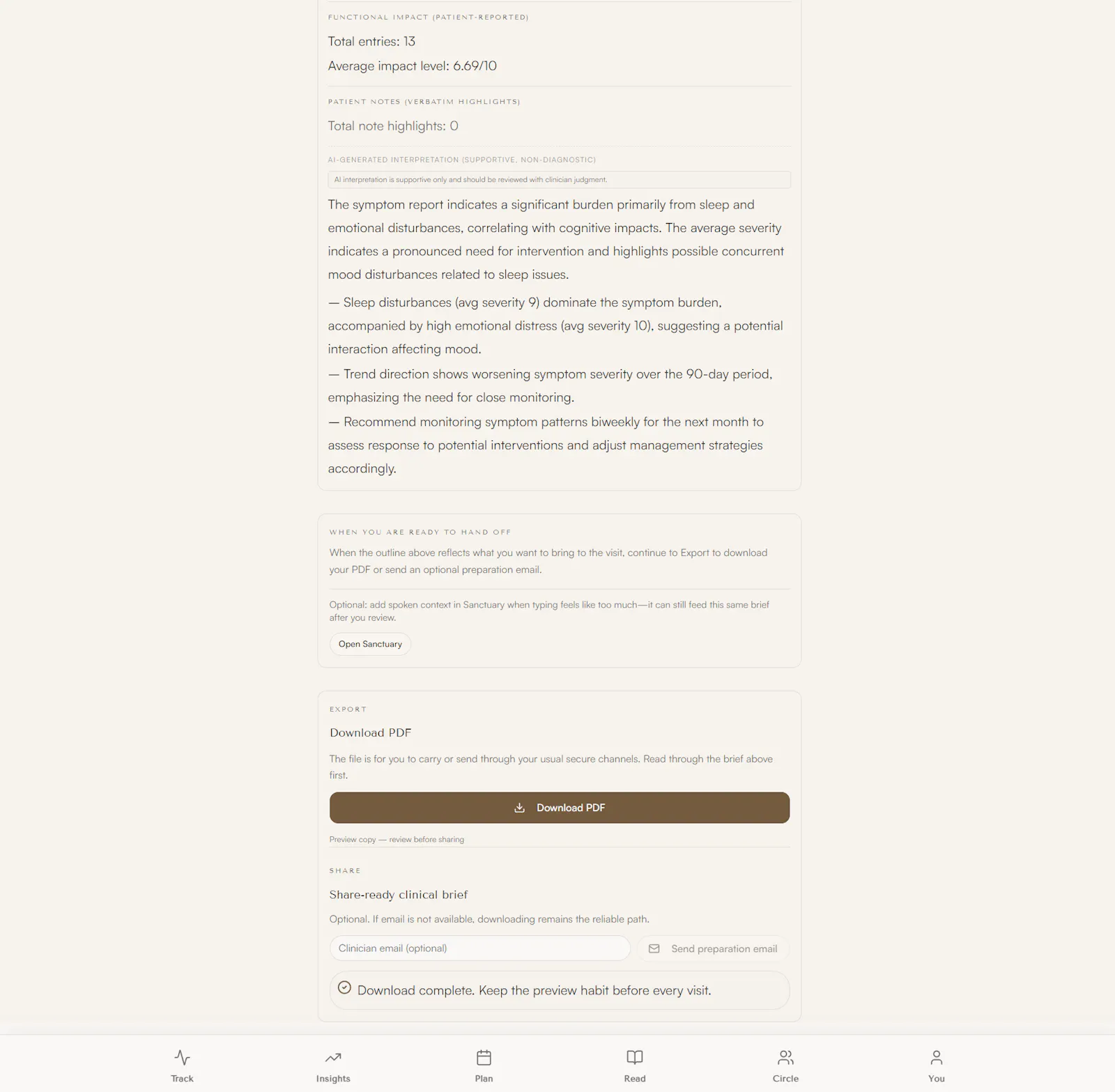 MenoTime screenshot 5