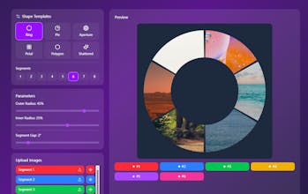 CirclePhotoCollage.com gallery image