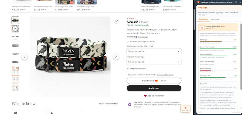 Etsy Edge screenshot 2