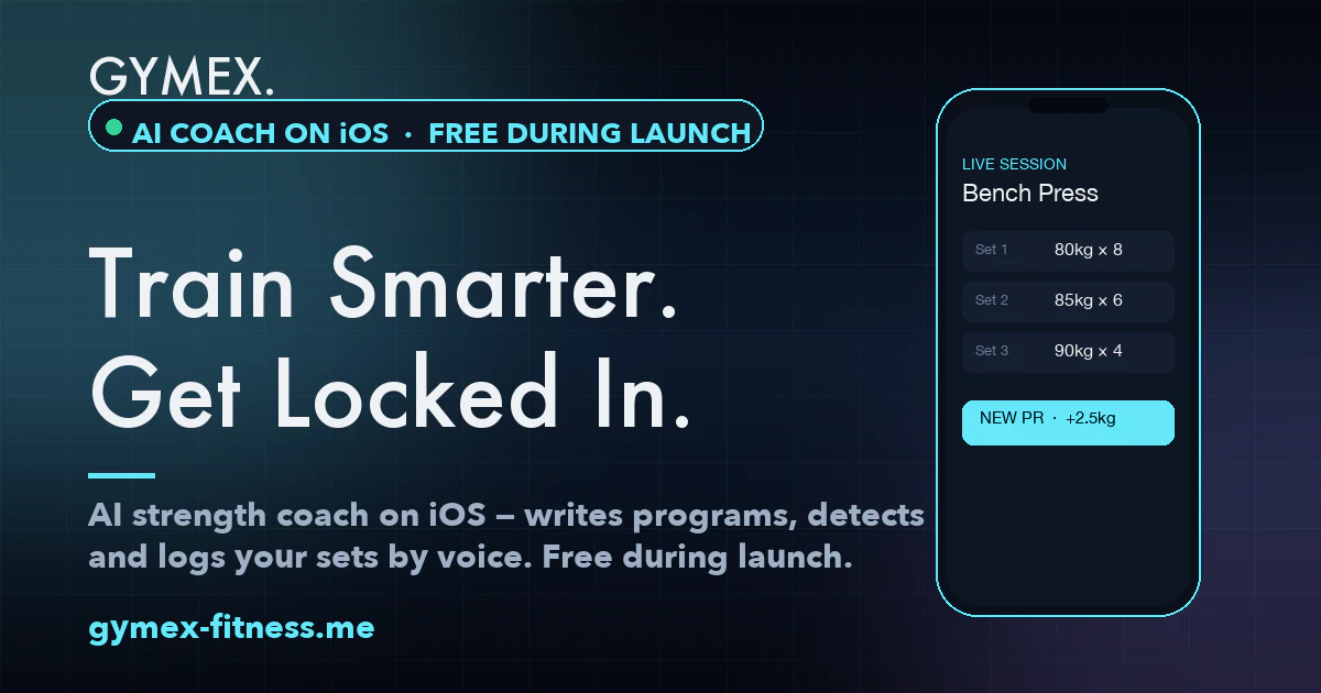 Gymex Fitness — Train Smarter 대표 미리보기