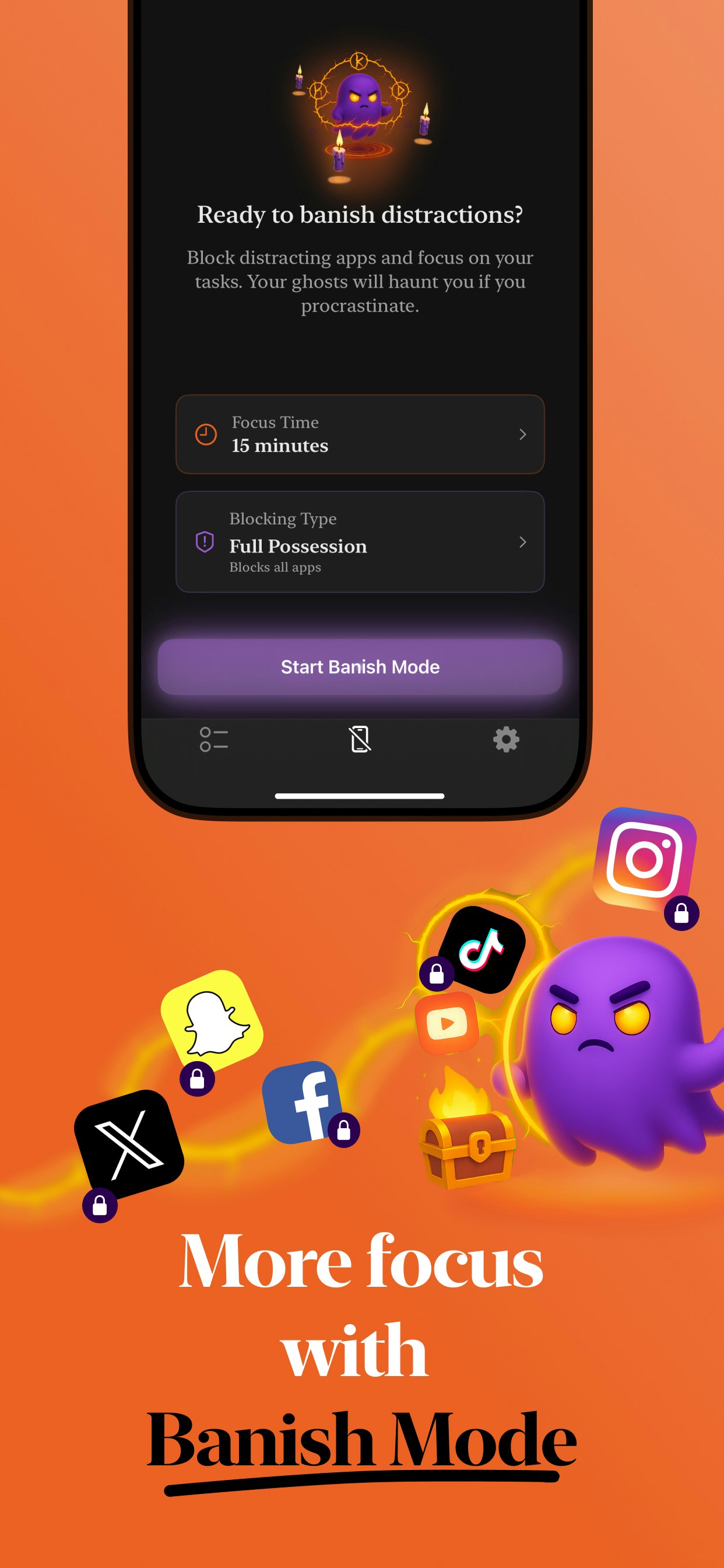 Média Tâner boo - Terminer les tâches dans le temps ou perdre des applications - Restez concentré 6