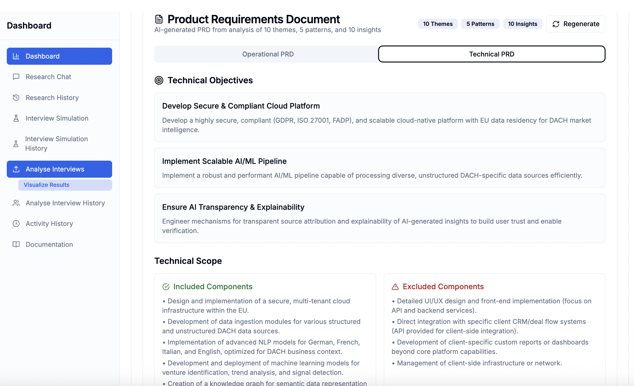 AxWise - AI User Discovery Engine gallery image