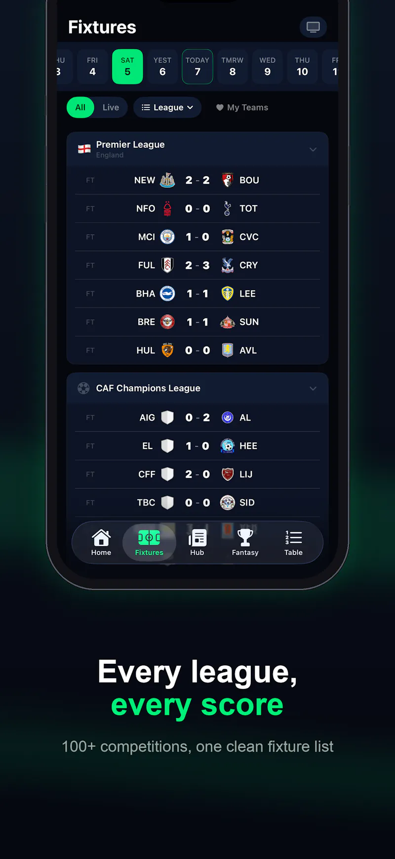 MatchPal - Football intelligence screenshot 7