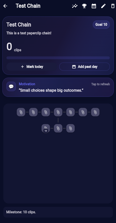 Quit With Clips - Screenshot 4 showing product features and functionality
