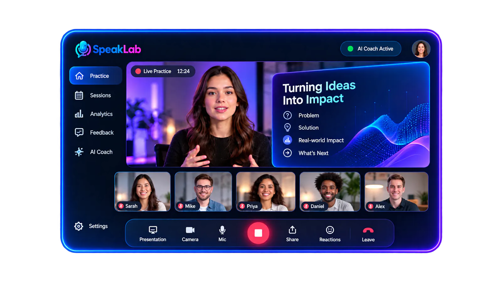 SpeakLab screenshot 1