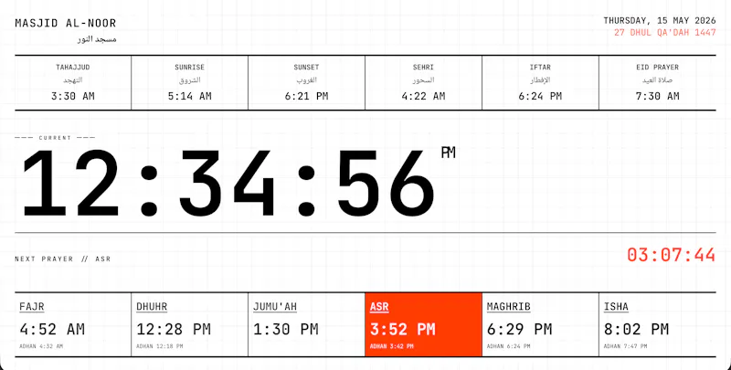 Salah Clock screenshot 15