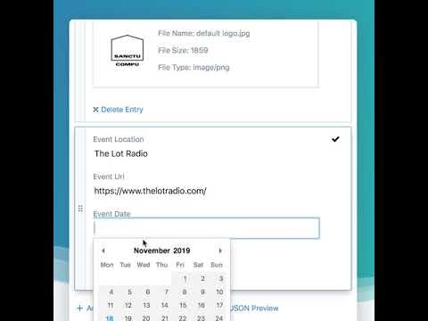 Contentful Fragment gallery image