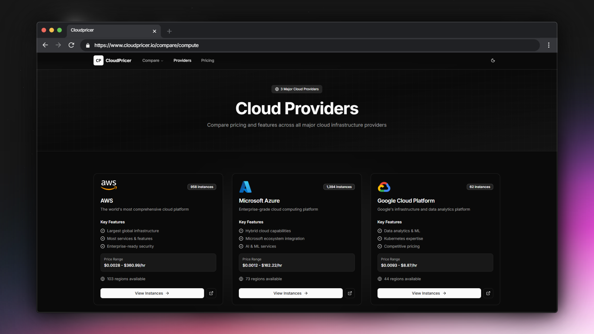 CloudPricer - Screenshot 5 preview