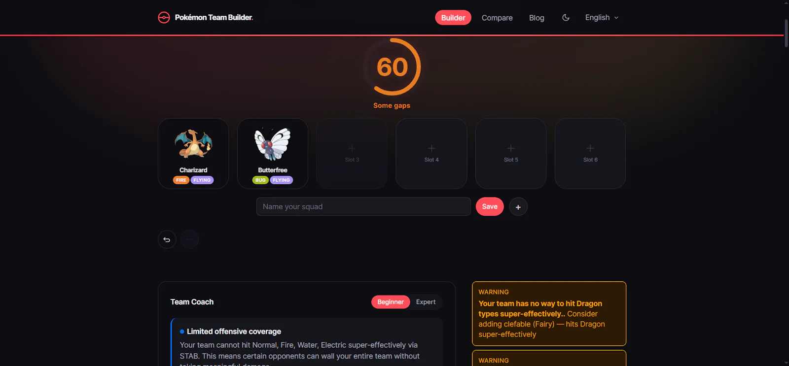 Pokémon Team Builder screenshot 3