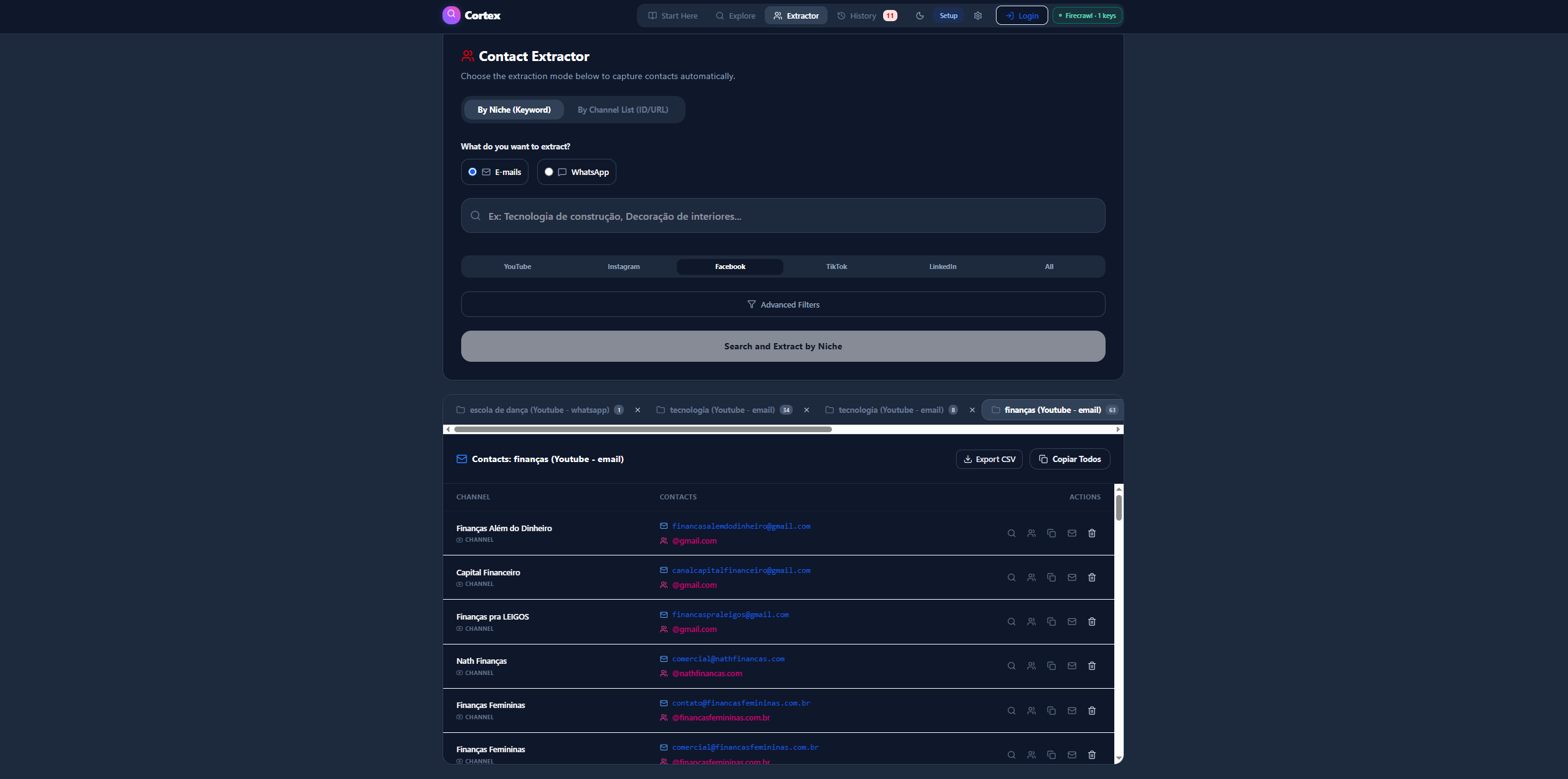 CortexLeads — AI Lead Prospecting    gallery image