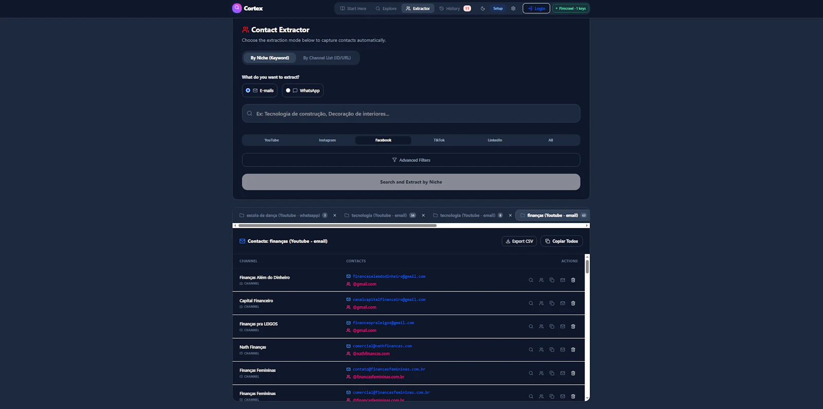 CortexLeads — AI Lead Prospecting    screenshot 6