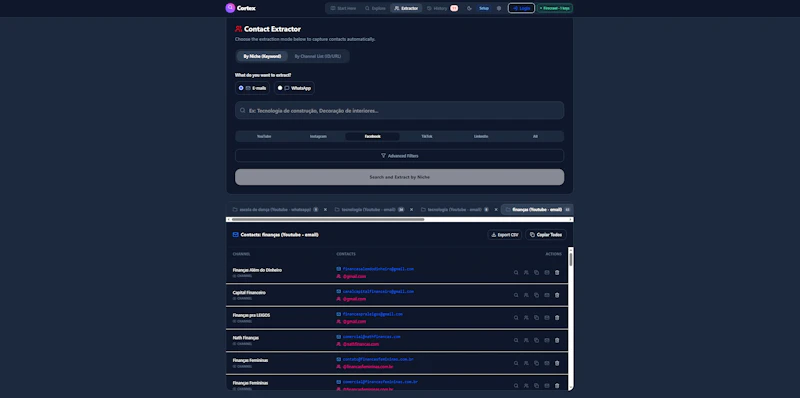 CortexLeads — AI Lead Prospecting    screenshot 6