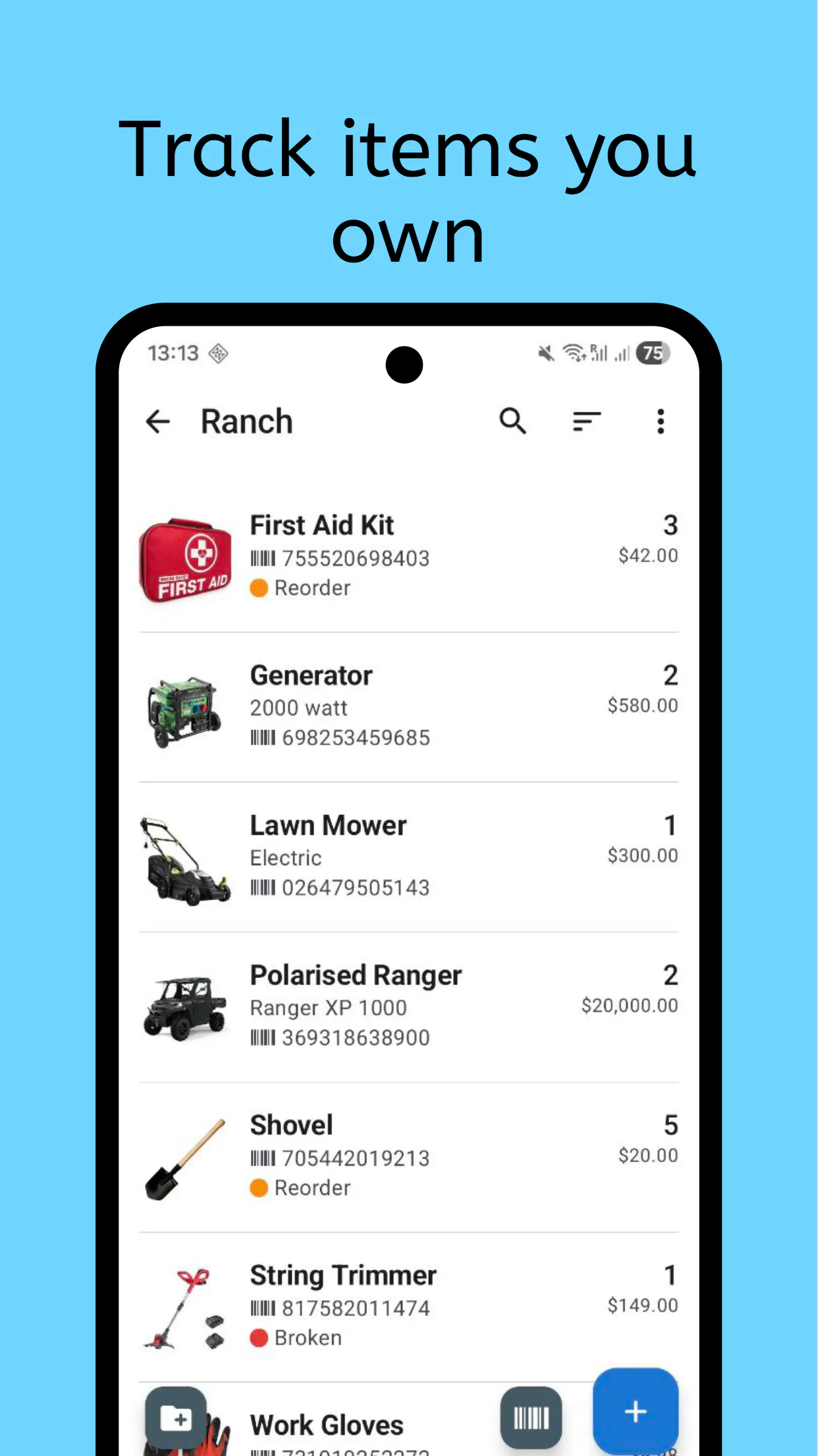 Collection & Inventory Tracker product banner