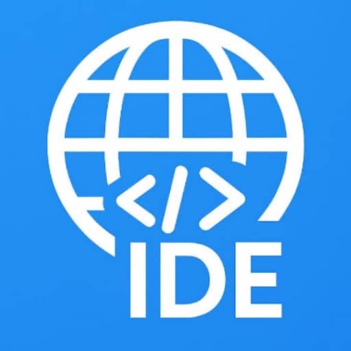 Web IDE: AI Code Editor - Product Hunt launch logo and brand identity