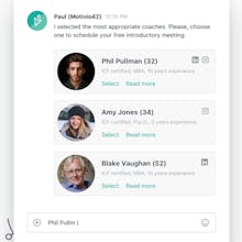 Motivio42 coaching app gallery image