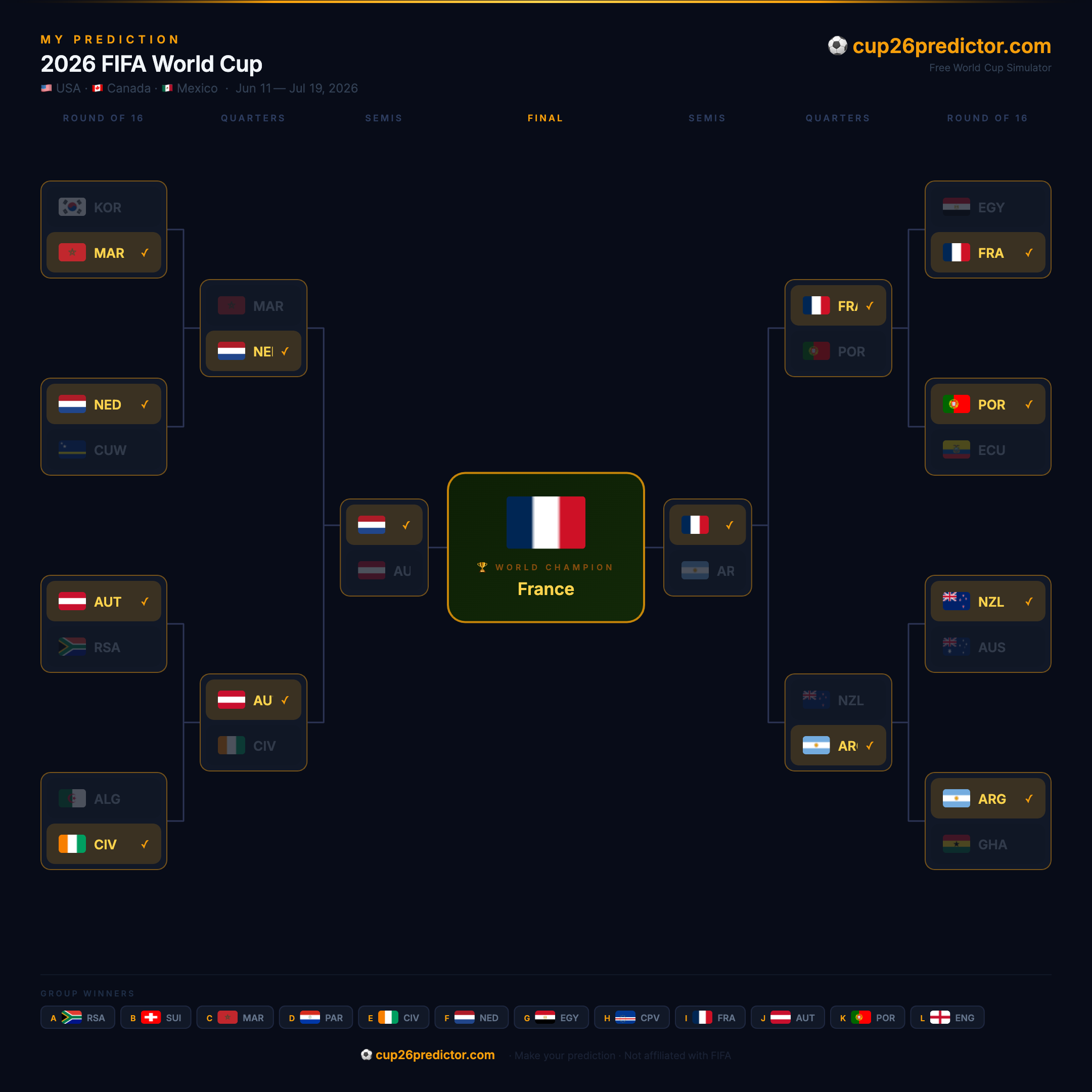 Cup26Predictor gallery image