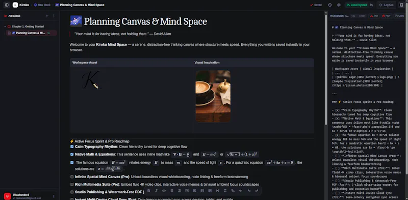 Kiroku screenshot 3