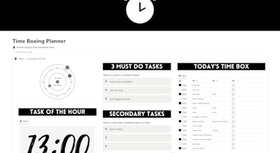Time Boxing Planner gallery image