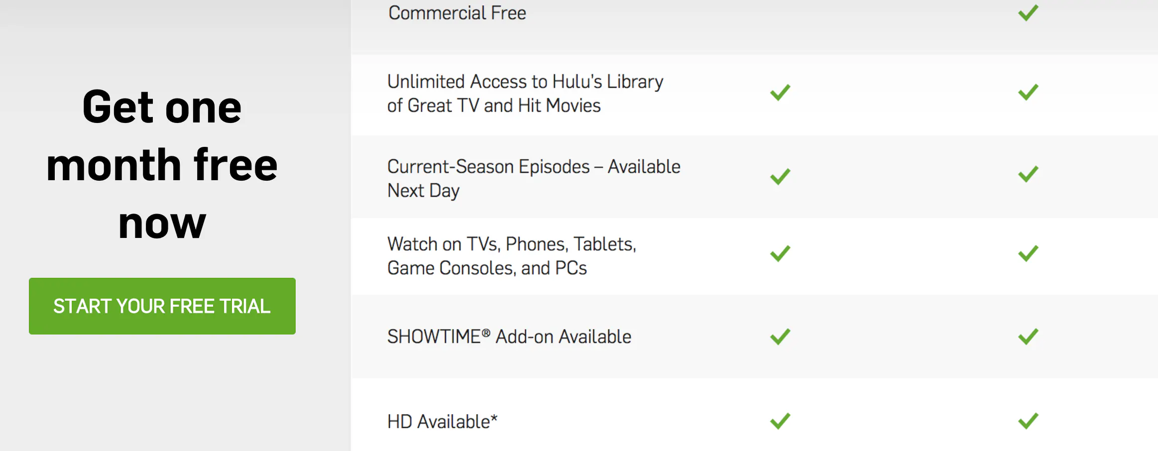 Hulu - THE LANDING PAGE EXPERIENCE