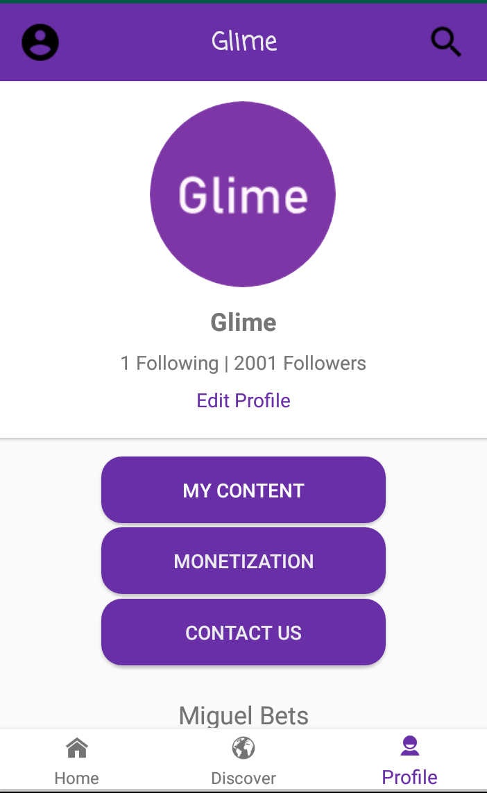 Glime - Follow users get their followers gallery image