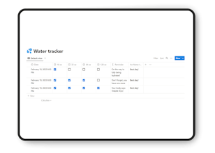 Personal growth | Notion Template gallery image