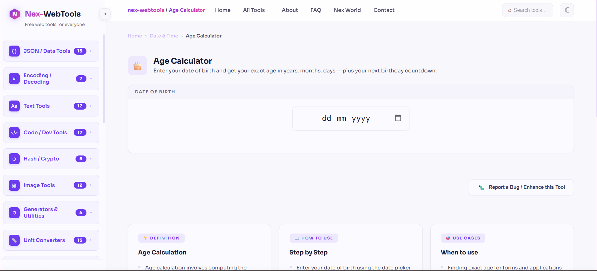 Nex WebTools gallery image